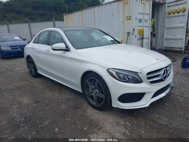 MERCEDES-BENZ C-CLASS 2015 55swf4kbxfu019260