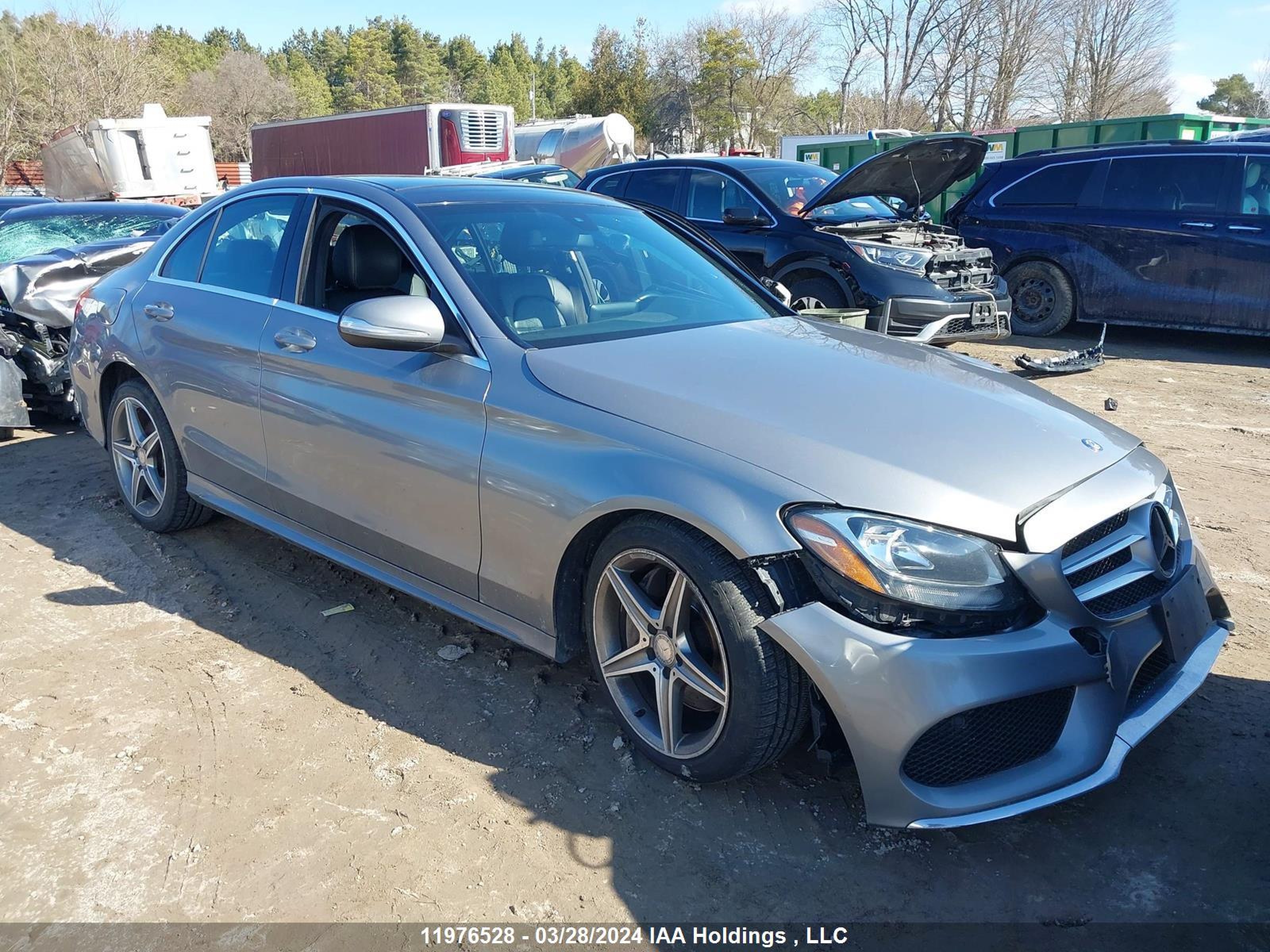 MERCEDES-BENZ C-KLASSE 2015 55swf4kbxfu021946