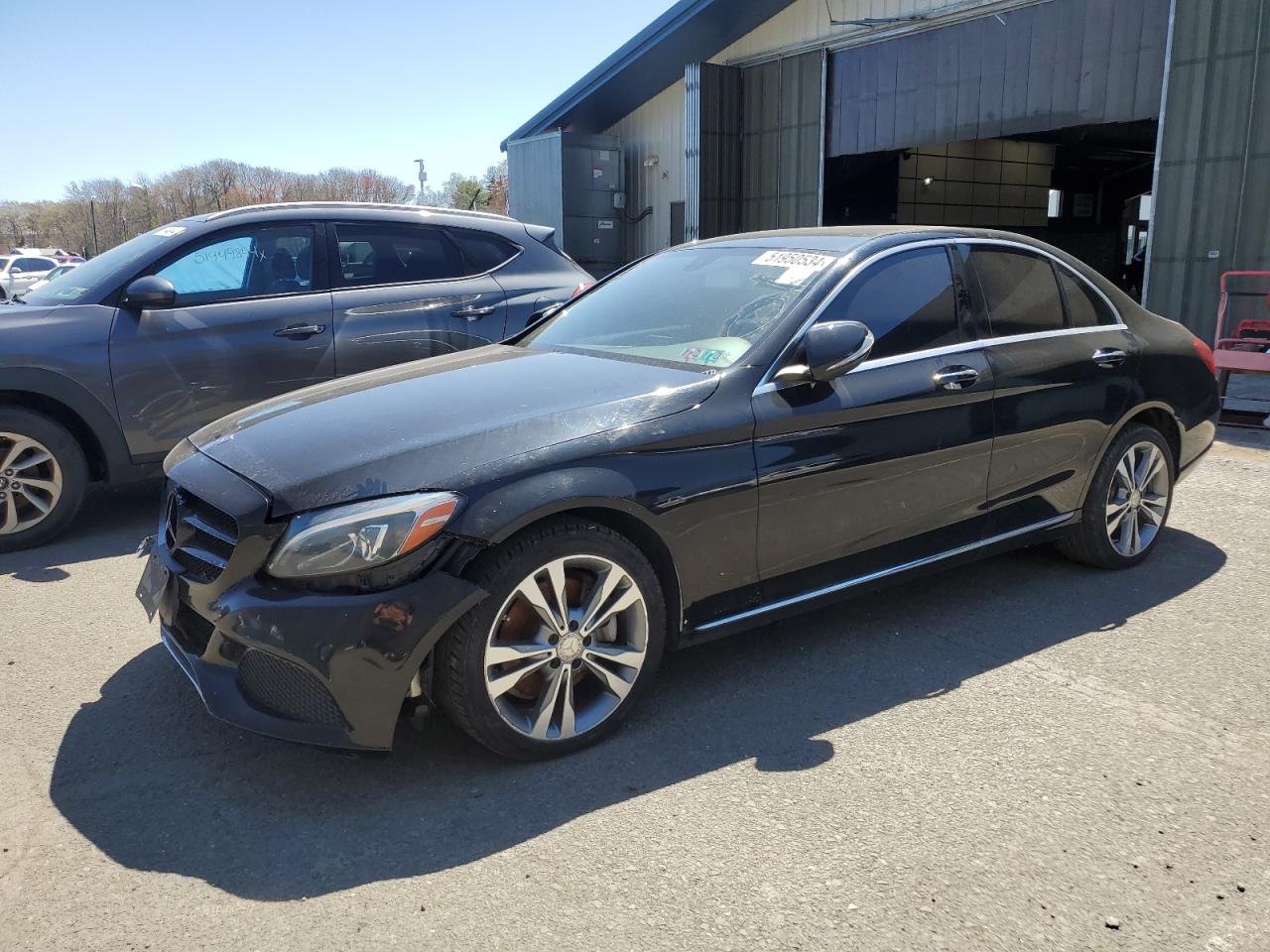 MERCEDES-BENZ C-KLASSE 2015 55swf4kbxfu027276