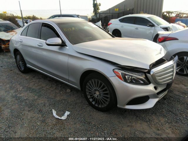 MERCEDES-BENZ C-CLASS 2015 55swf4kbxfu027617