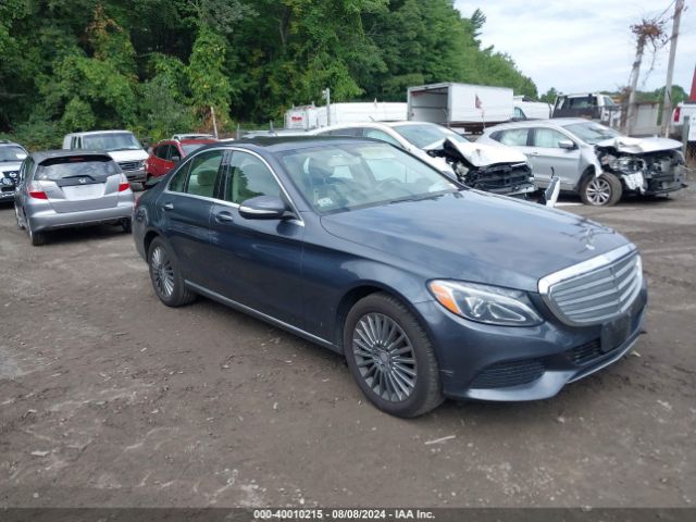 MERCEDES-BENZ C-CLASS 2015 55swf4kbxfu027925