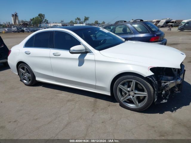 MERCEDES-BENZ C-CLASS 2015 55swf4kbxfu039542