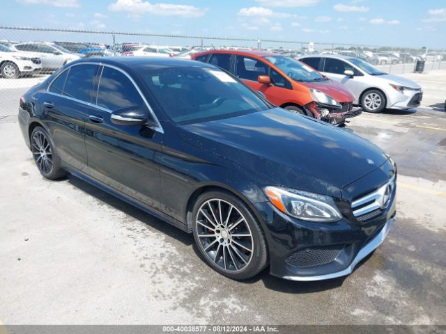 MERCEDES-BENZ C-CLASS 2015 55swf4kbxfu089406