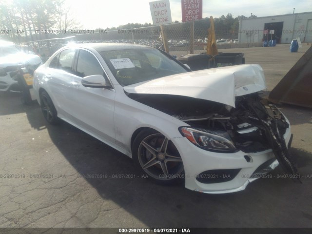 MERCEDES-BENZ C-CLASS 2016 55swf4kbxgu102334