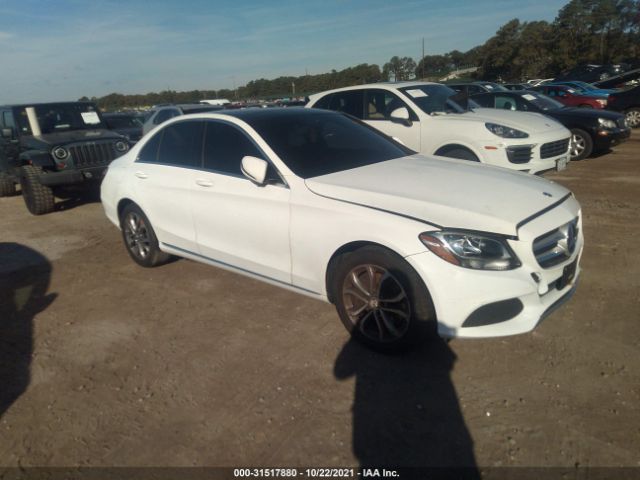 MERCEDES-BENZ C-CLASS 2016 55swf4kbxgu107453