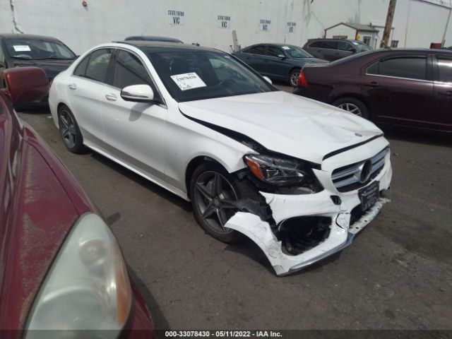 MERCEDES-BENZ C-CLASS 2016 55swf4kbxgu107467