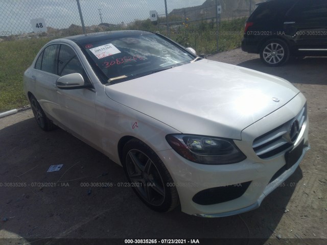 MERCEDES-BENZ C-CLASS 2016 55swf4kbxgu117352