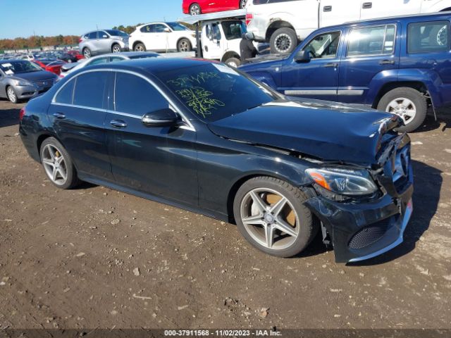 MERCEDES-BENZ C-CLASS 2016 55swf4kbxgu118078