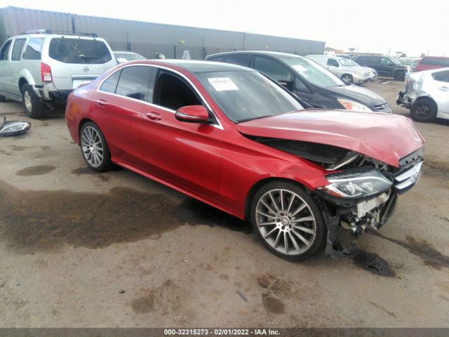 MERCEDES-BENZ C-CLASS 2016 55swf4kbxgu127802