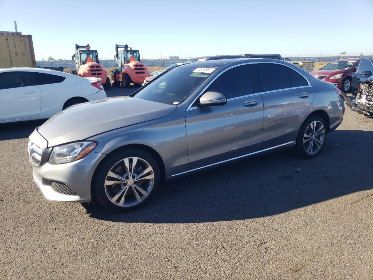 MERCEDES-BENZ C-KLASSE 2016 55swf4kbxgu140372