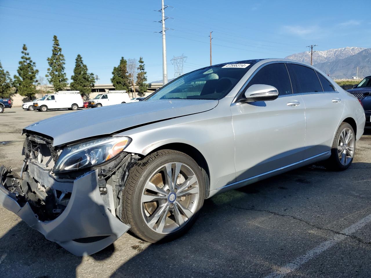 MERCEDES-BENZ C-CLASS 2016 55swf4kbxgu179009