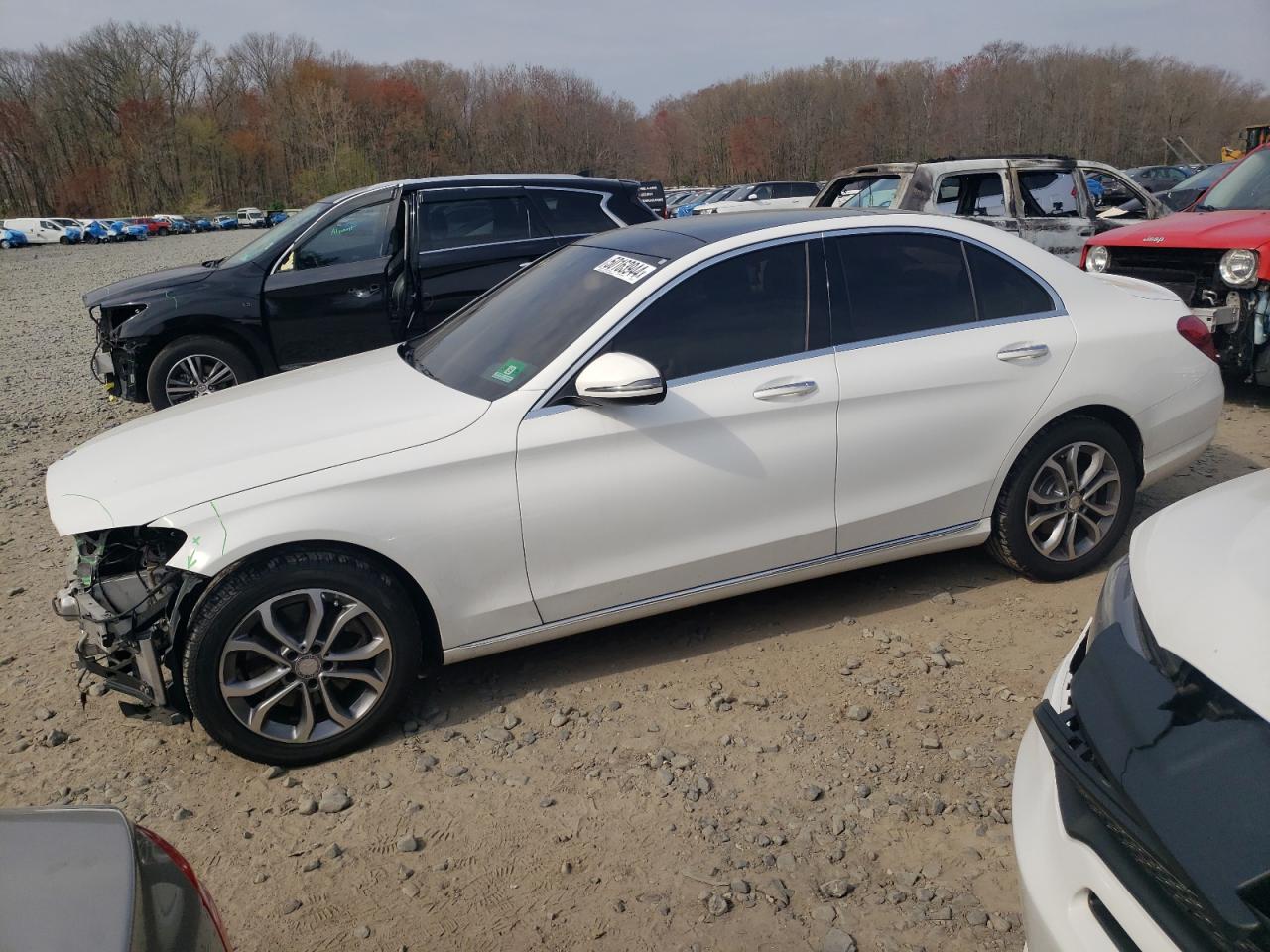 MERCEDES-BENZ C-KLASSE 2017 55swf4kbxhu184227