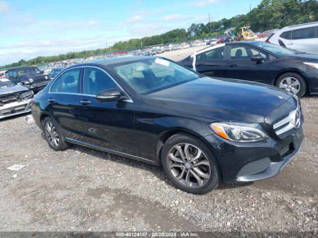 MERCEDES-BENZ C-CLASS 2017 55swf4kbxhu185071