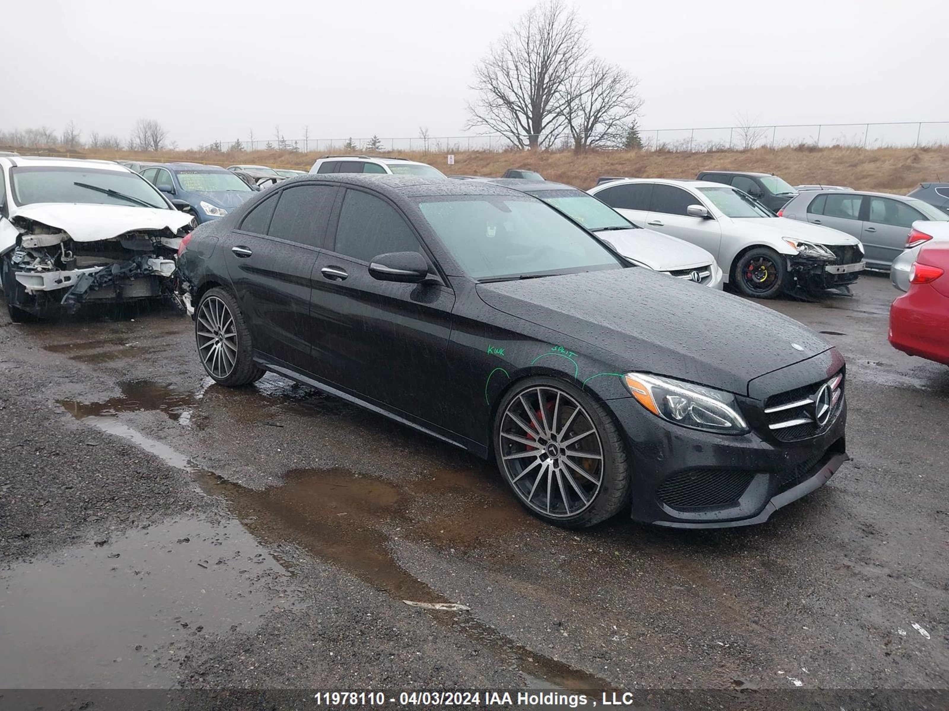 MERCEDES-BENZ C-KLASSE 2017 55swf4kbxhu186401