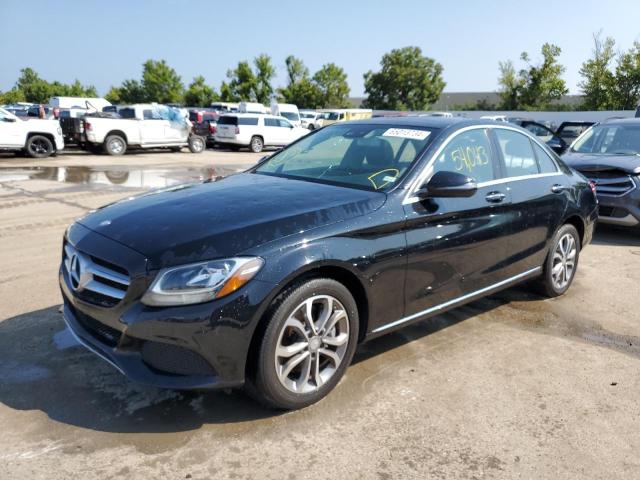 MERCEDES-BENZ C-CLASS 2017 55swf4kbxhu188360