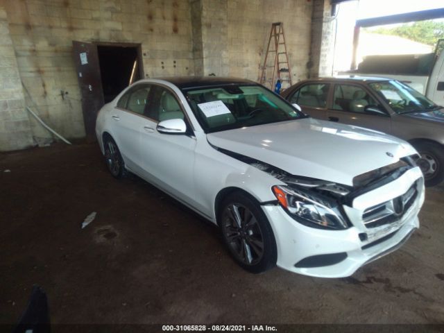 MERCEDES-BENZ C-CLASS 2017 55swf4kbxhu191484