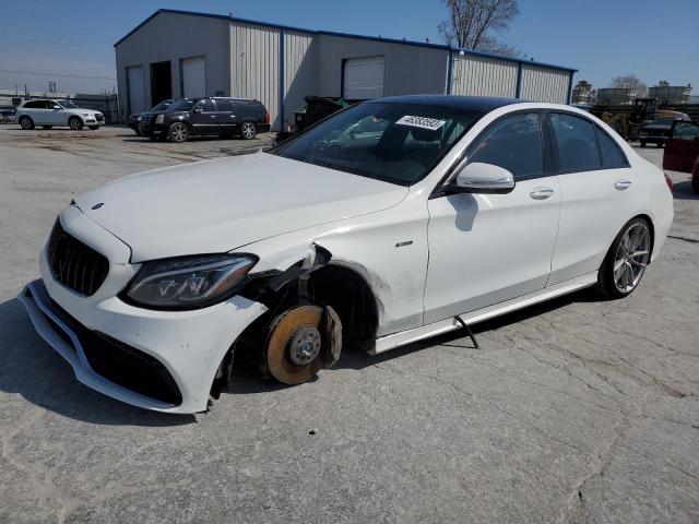 MERCEDES-BENZ C 450 4MAT 2016 55swf6eb4gu110677