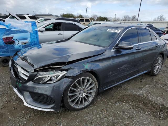 MERCEDES-BENZ C 400 4MAT 2015 55swf6gb0fu018851