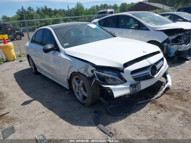 MERCEDES-BENZ C-CLASS 2015 55swf6gb2fu008628