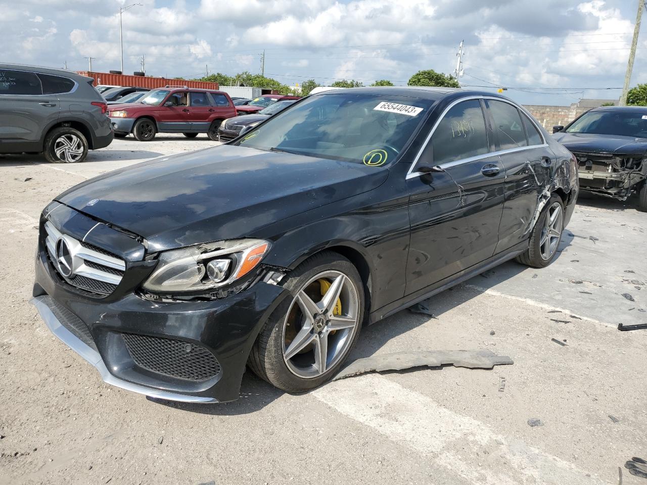 MERCEDES-BENZ C-KLASSE 2015 55swf6gb5fu032793