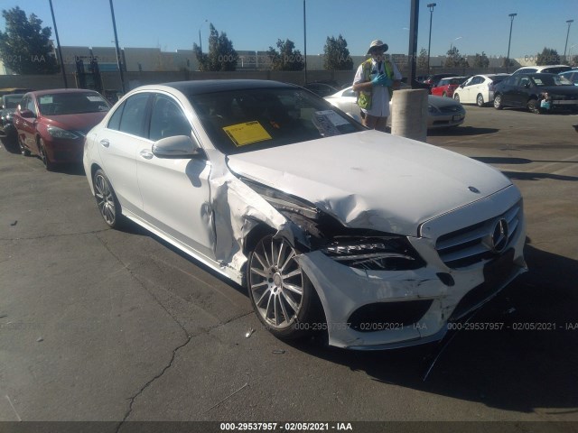 MERCEDES-BENZ C-CLASS 2015 55swf6gb8fu031055