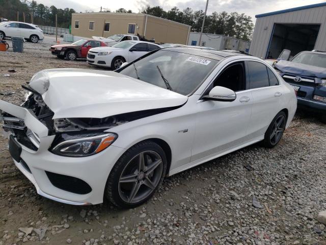 MERCEDES-BENZ C 400 4MAT 2015 55swf6gb9fu014636