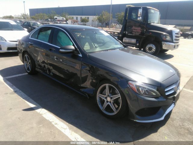 MERCEDES-BENZ C-CLASS 2015 55swf6gbxfu010661