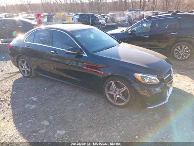 MERCEDES-BENZ C 400 2015 55swf6gbxfu018310