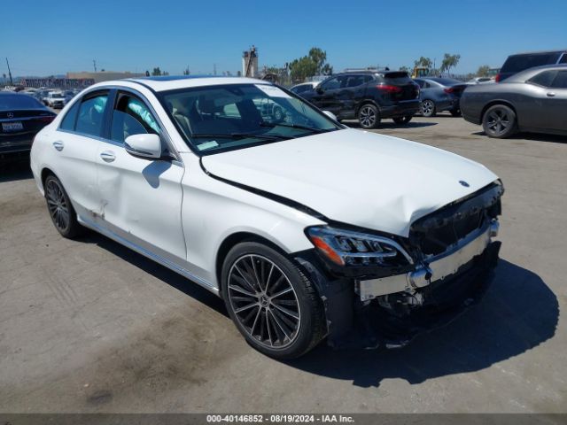 MERCEDES-BENZ C-CLASS 2019 55swf8db0ku306587