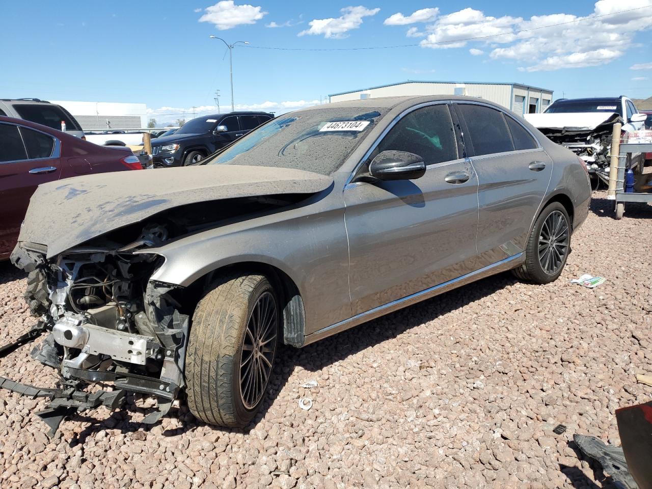 MERCEDES-BENZ C-CLASS 2019 55swf8db0ku313152