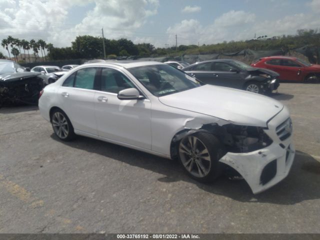 MERCEDES-BENZ C-CLASS 2019 55swf8db3ku297092