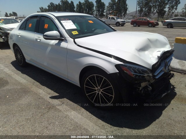 MERCEDES-BENZ C-CLASS 2019 55swf8db5ku293500