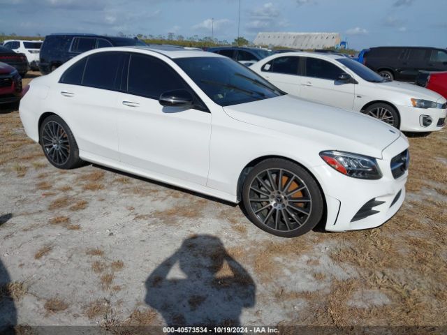 MERCEDES-BENZ C-CLASS 2019 55swf8db5ku302163