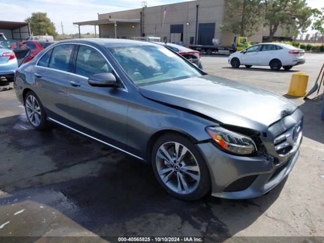 MERCEDES-BENZ C-CLASS 2019 55swf8db8ku302187