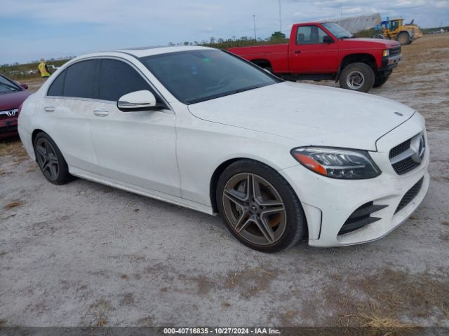 MERCEDES-BENZ C-CLASS 2019 55swf8db9ku302165