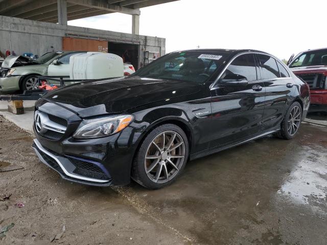 MERCEDES-BENZ C 63 AMG 2017 55swf8gb1hu219723