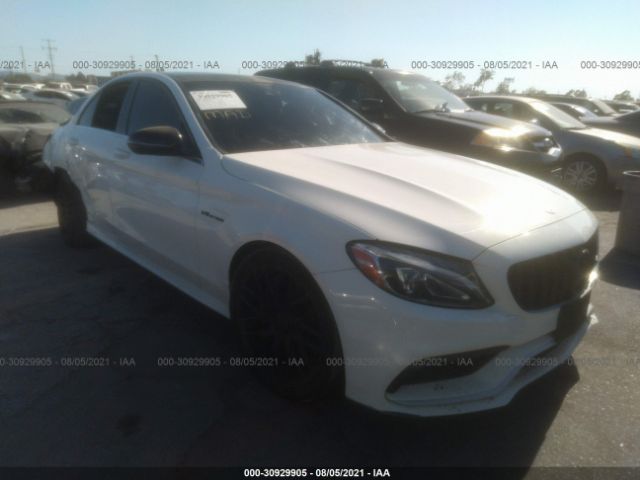 MERCEDES-BENZ C-CLASS 2017 55swf8gbxhu201334