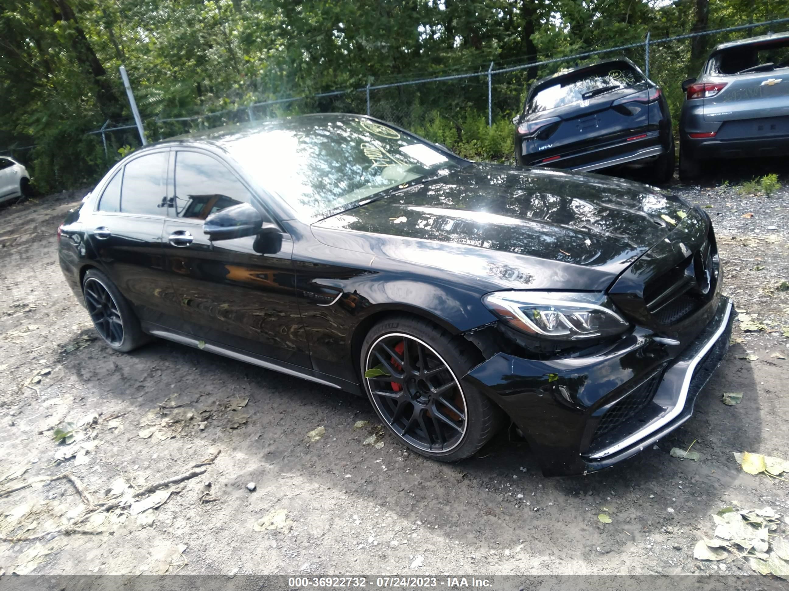 MERCEDES-BENZ C-KLASSE 2016 55swf8hb1gu116671