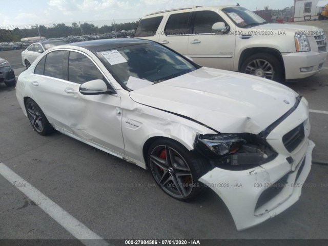 MERCEDES-BENZ C-CLASS 2016 55swf8hb4gu117359