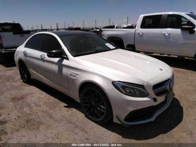 MERCEDES-BENZ C-CLASS 2016 55swf8hb6gu116407