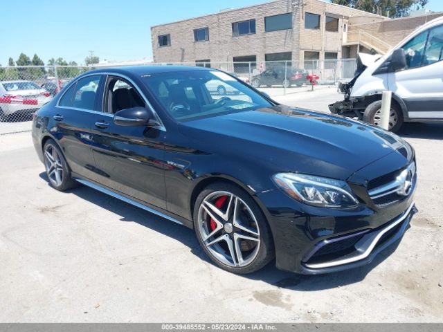 MERCEDES-BENZ AMG C 63 2016 55swf8hb6gu117332