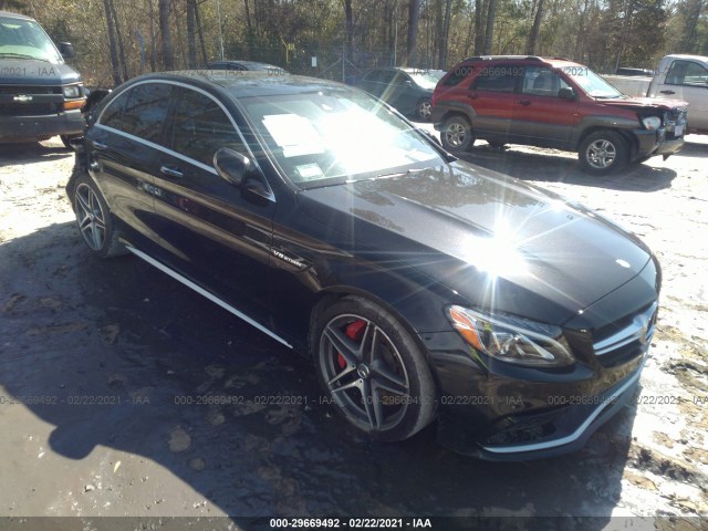 MERCEDES-BENZ C-CLASS 2017 55swf8hb6hu186748