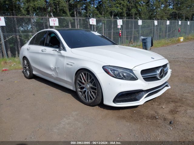 MERCEDES-BENZ C 63 AMG-S 2017 55swf8hb6hu188032