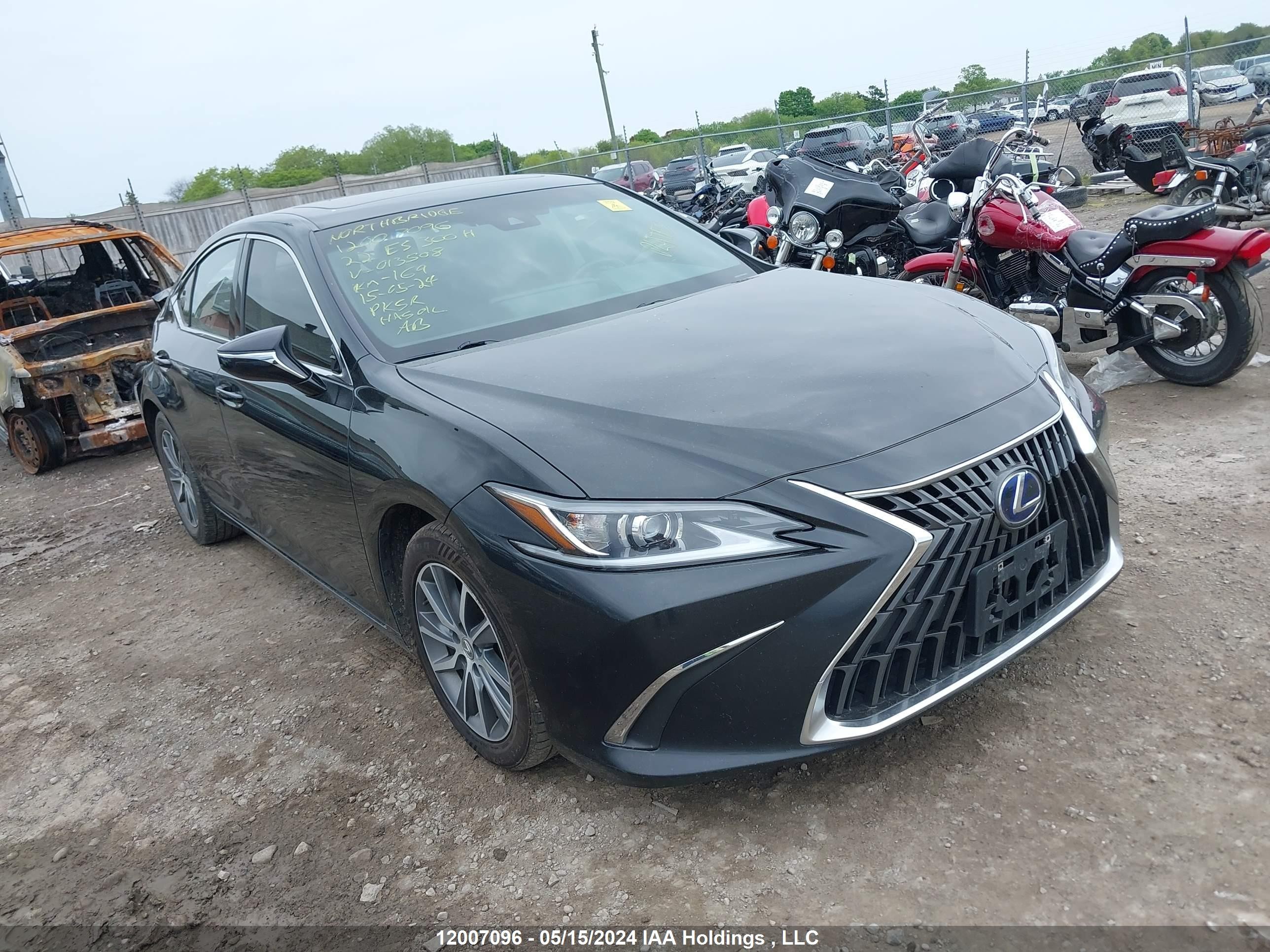 LEXUS ES 2022 58ab21b17nu013508