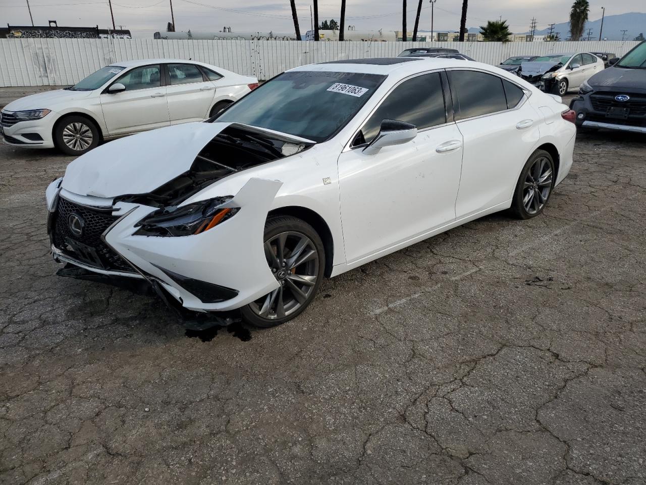 LEXUS ES 2021 58agz1b10mu096943