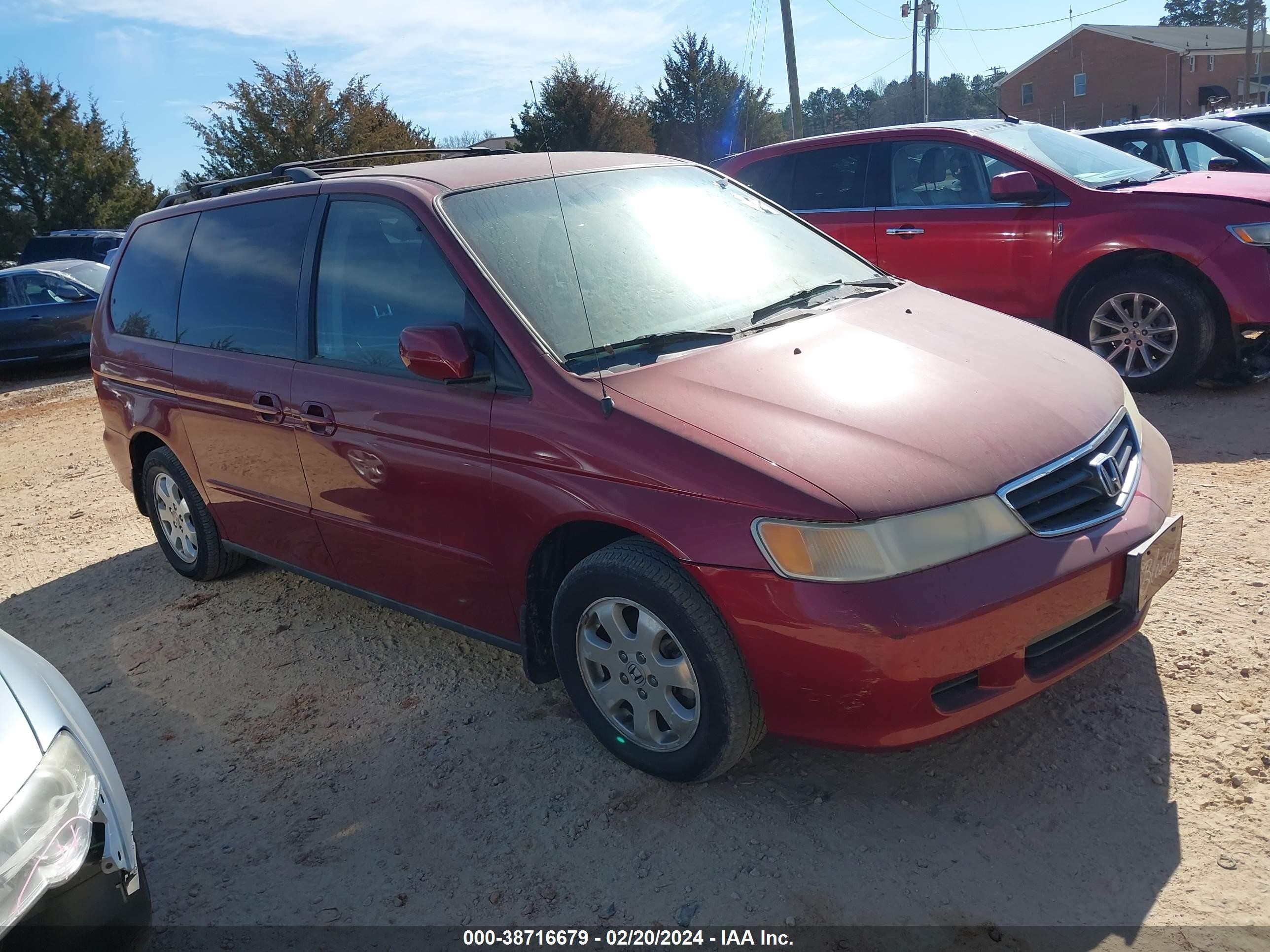 HONDA ODYSSEY 2003 5fnrl18003b092953