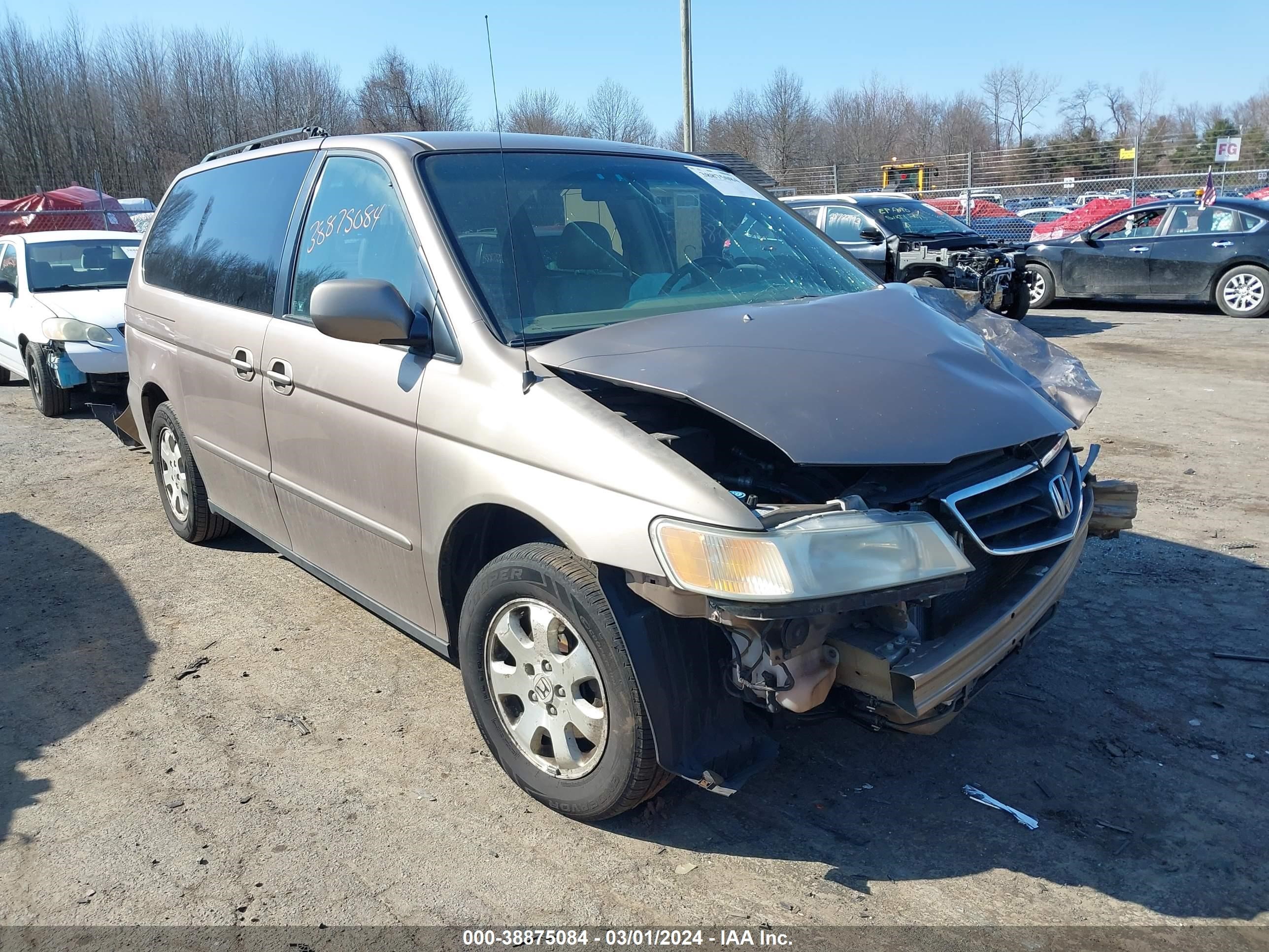 HONDA ODYSSEY 2003 5fnrl18003b124249