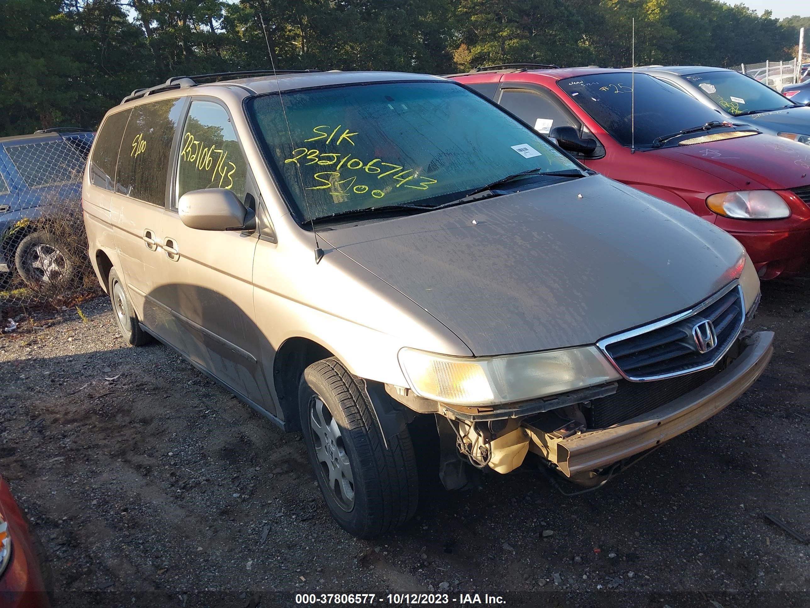 HONDA ODYSSEY 2004 5fnrl18014b024842