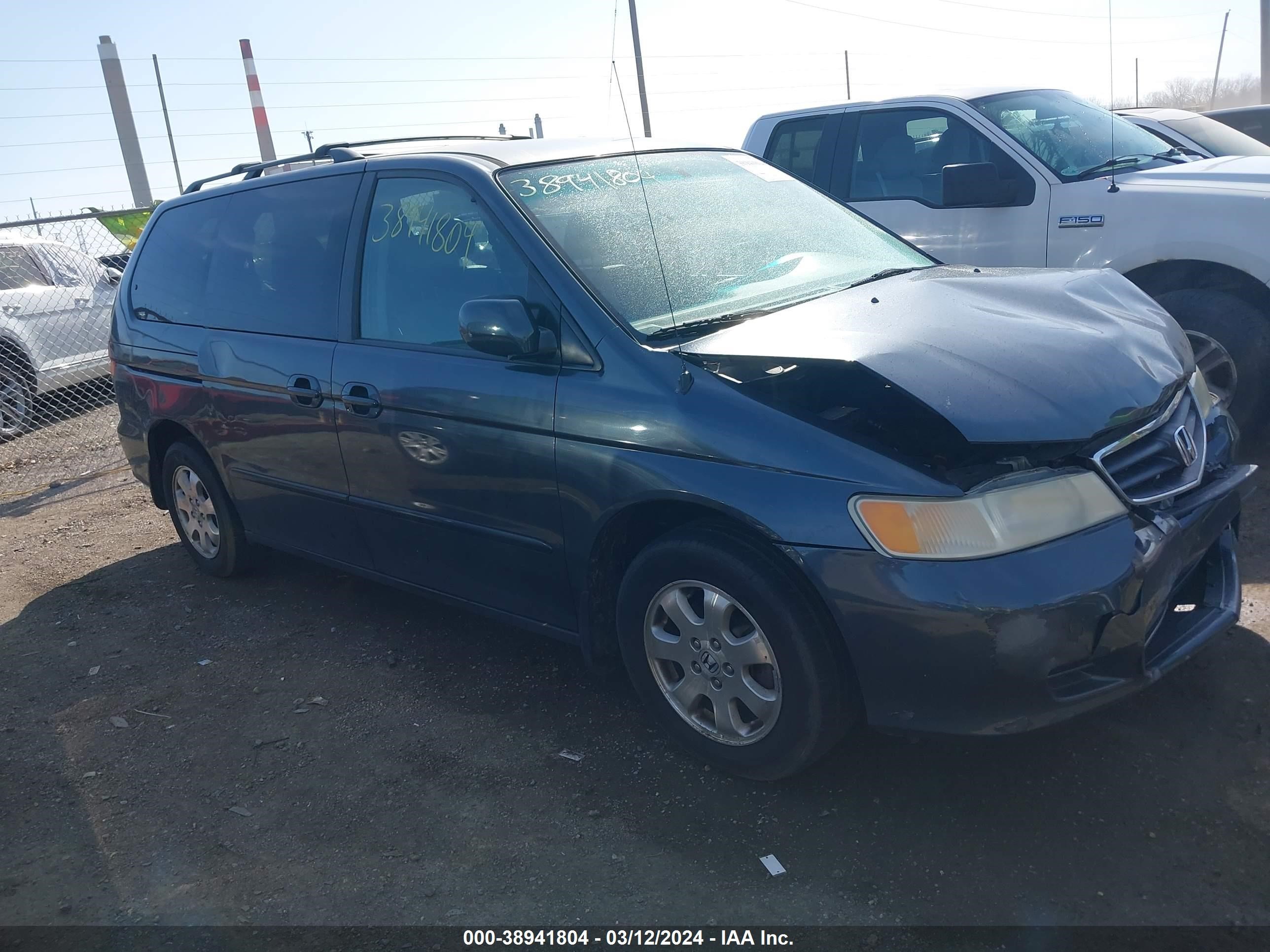 HONDA ODYSSEY 2004 5fnrl18014b042516