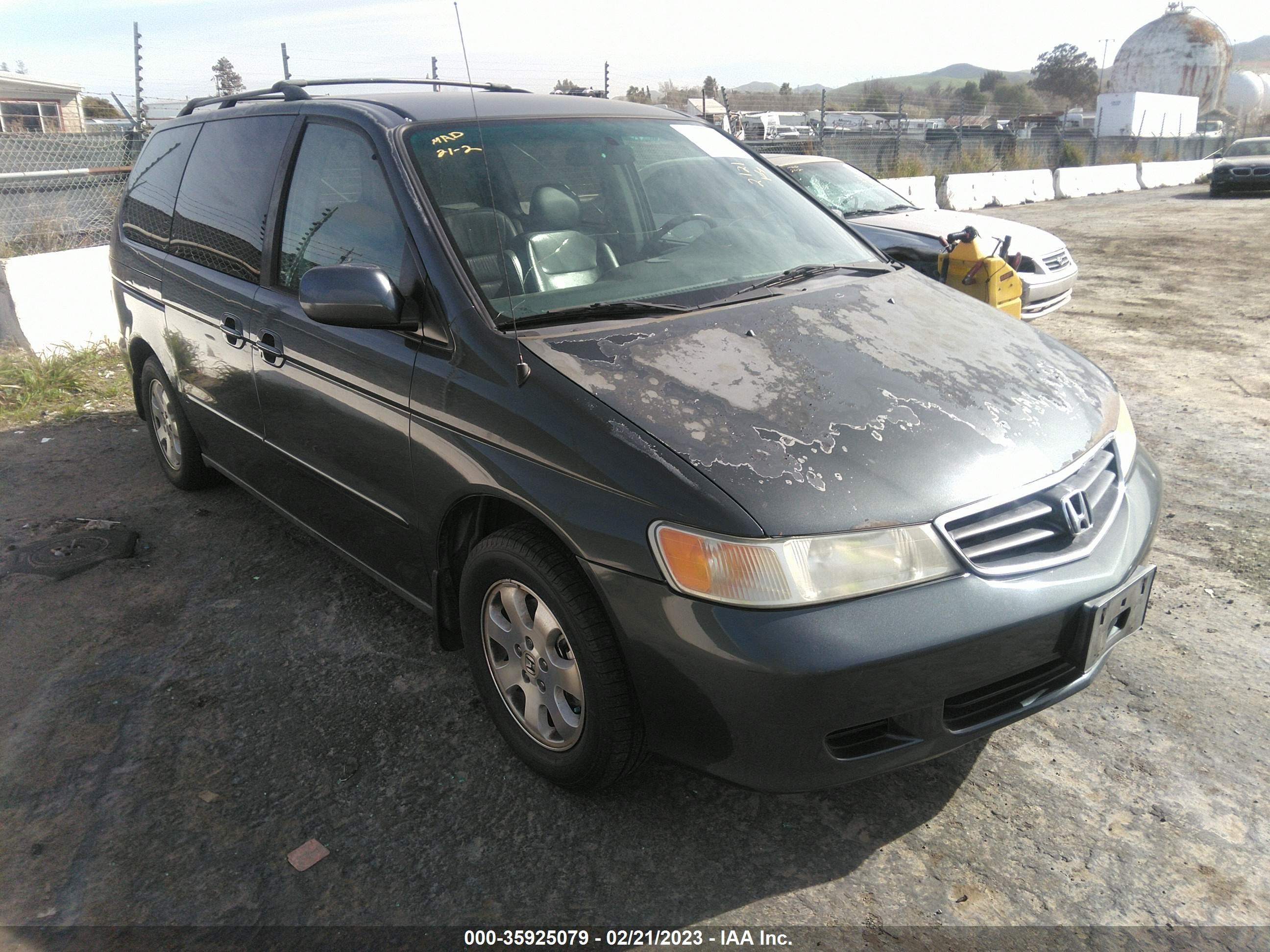 HONDA ODYSSEY 2003 5fnrl18023b074499